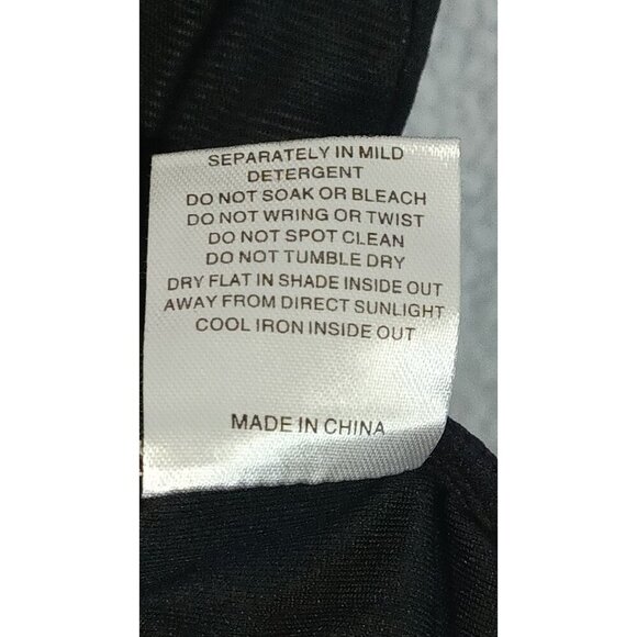 White Fox Mini Dress Womens M Sleeveless Plunge Keyhole Backless Solid Black - Picture 7 of 10